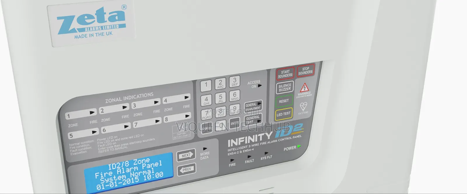 Zeta Uk 1 Zone Infinity Panel