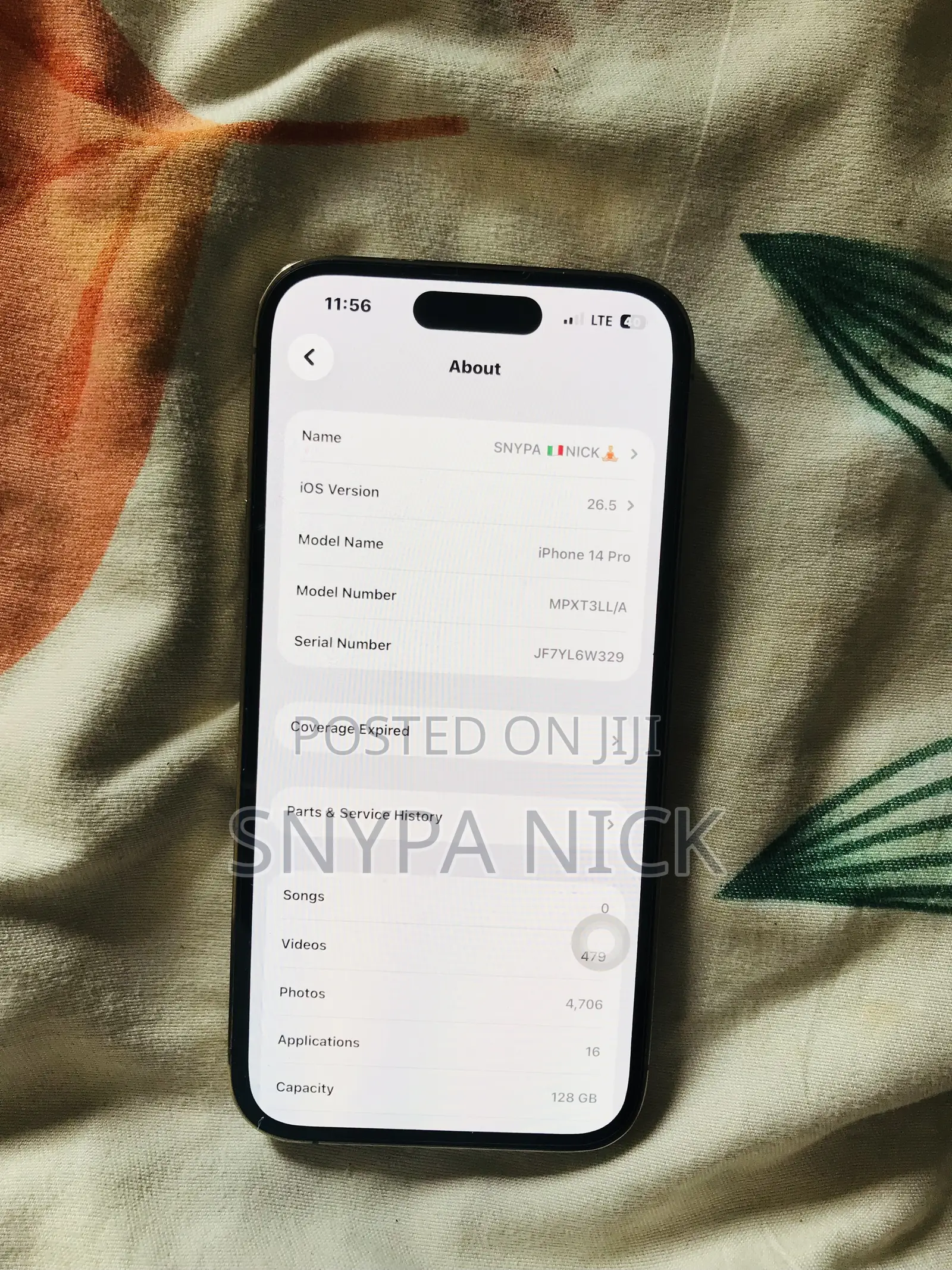Apple iPhone 14 Pro 128 GB Gold