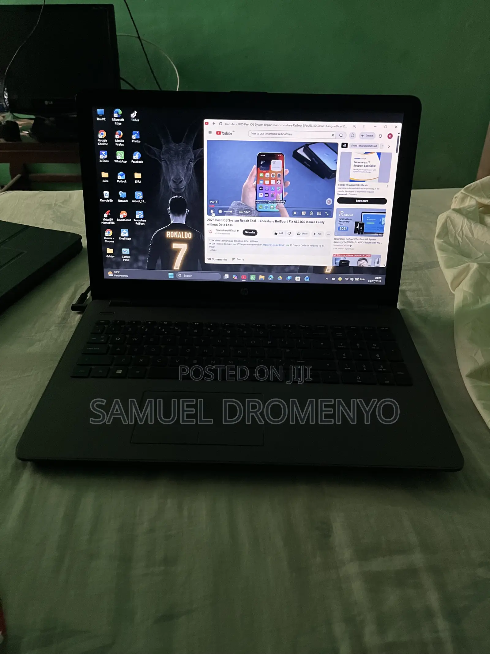 Laptop HP Stream Notebook 4GB Intel Core Ultra 7 SSD 256GB