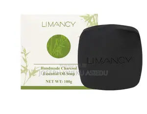 Limancy Handmade Charcoal Essential Oil Soap