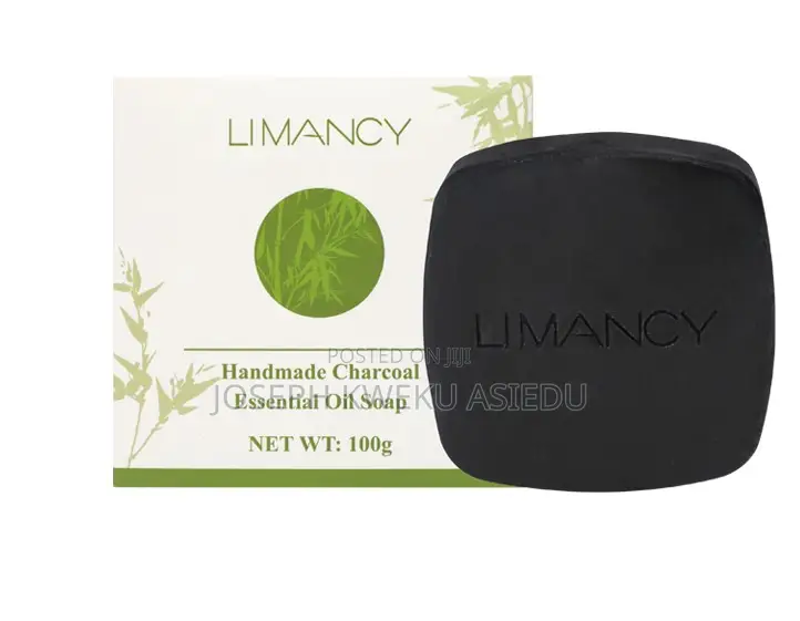 Limancy Handmade Charcoal Essential Oil Soap