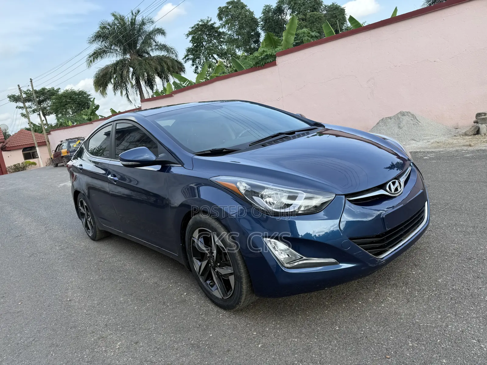 Hyundai Elantra 2015 Blue