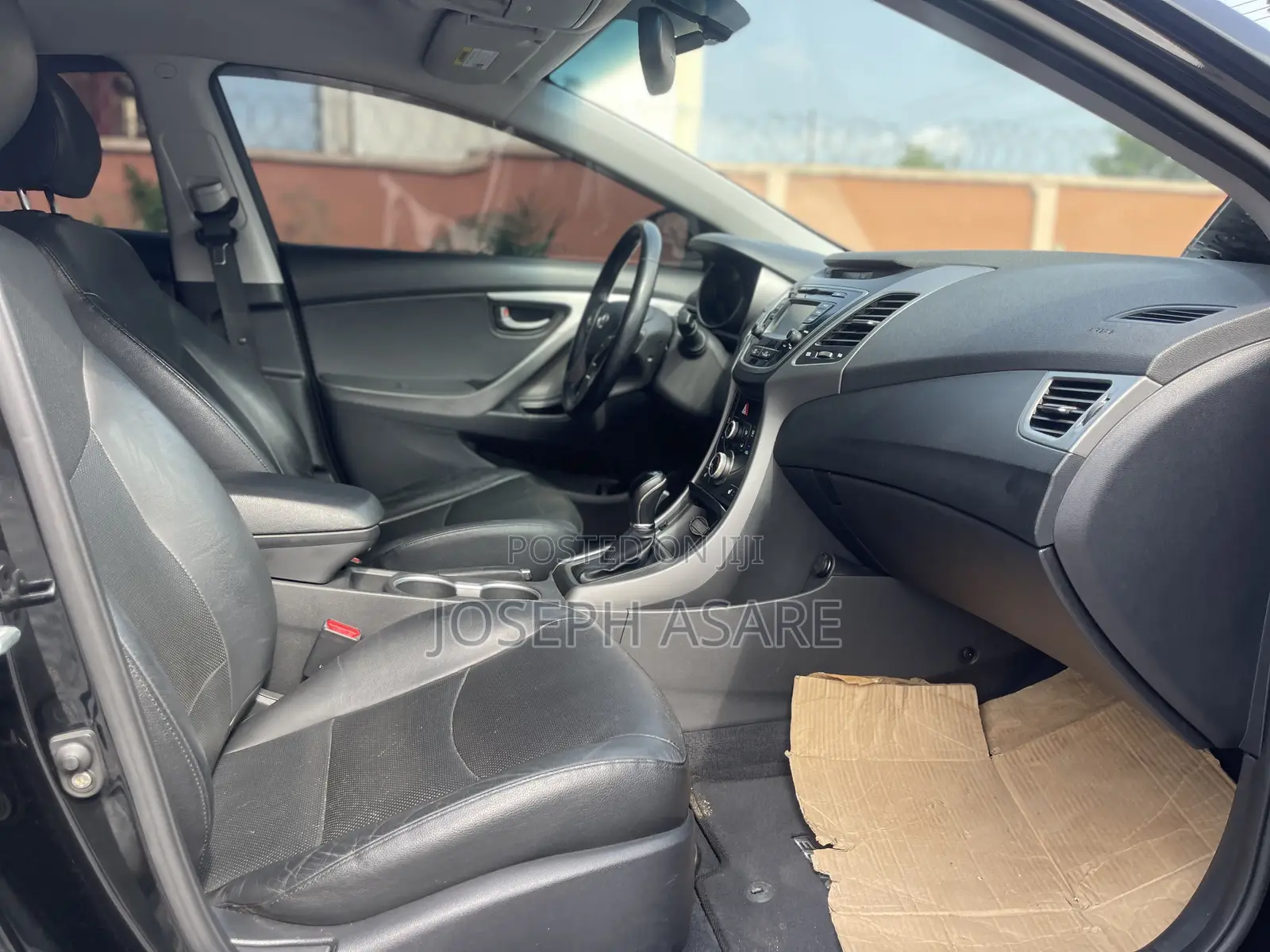 Hyundai Elantra Limited 4dr Sedan (1.8L 4cyl 6A) 2015 Black