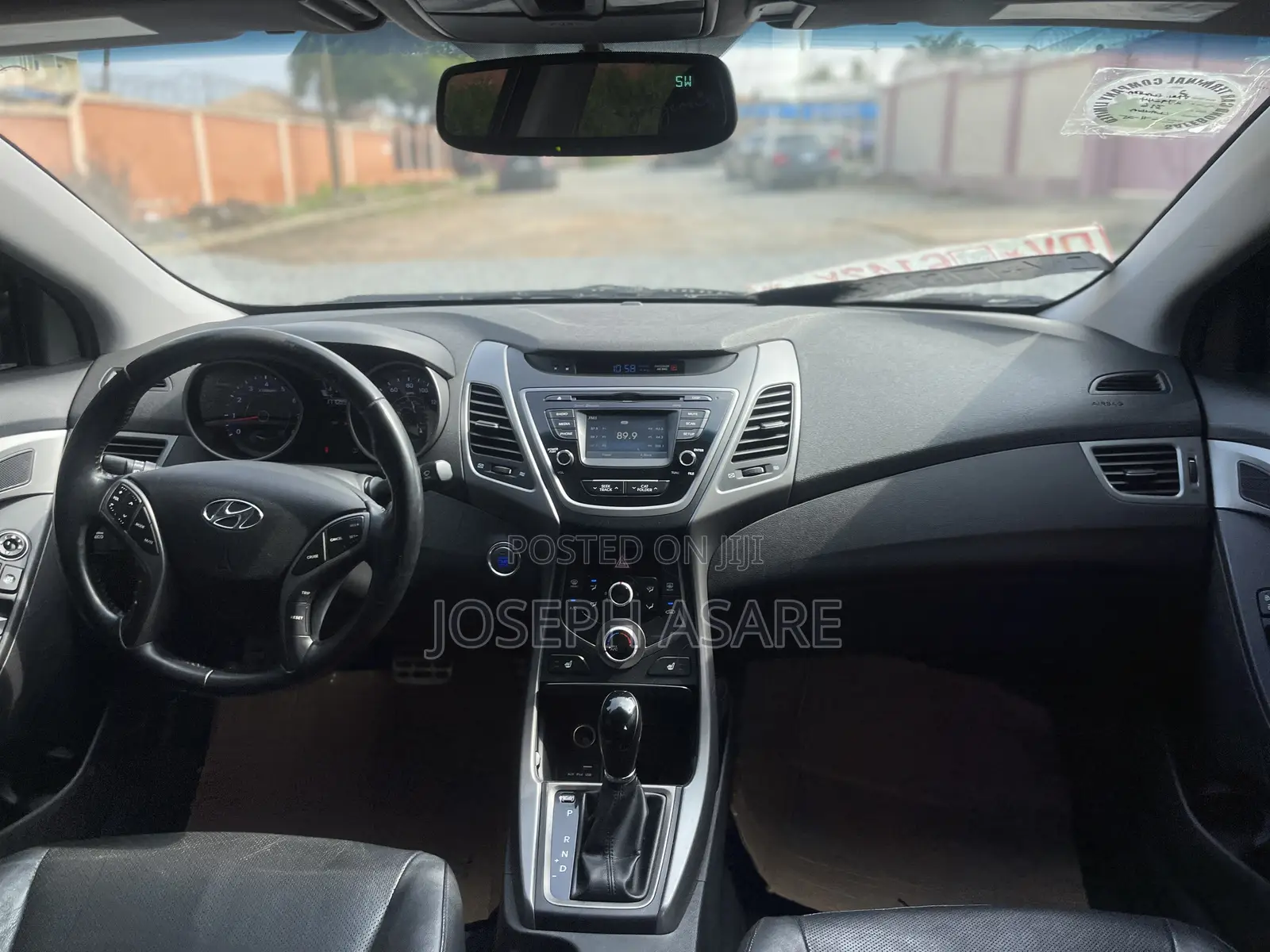 Hyundai Elantra Limited 4dr Sedan (1.8L 4cyl 6A) 2015 Black