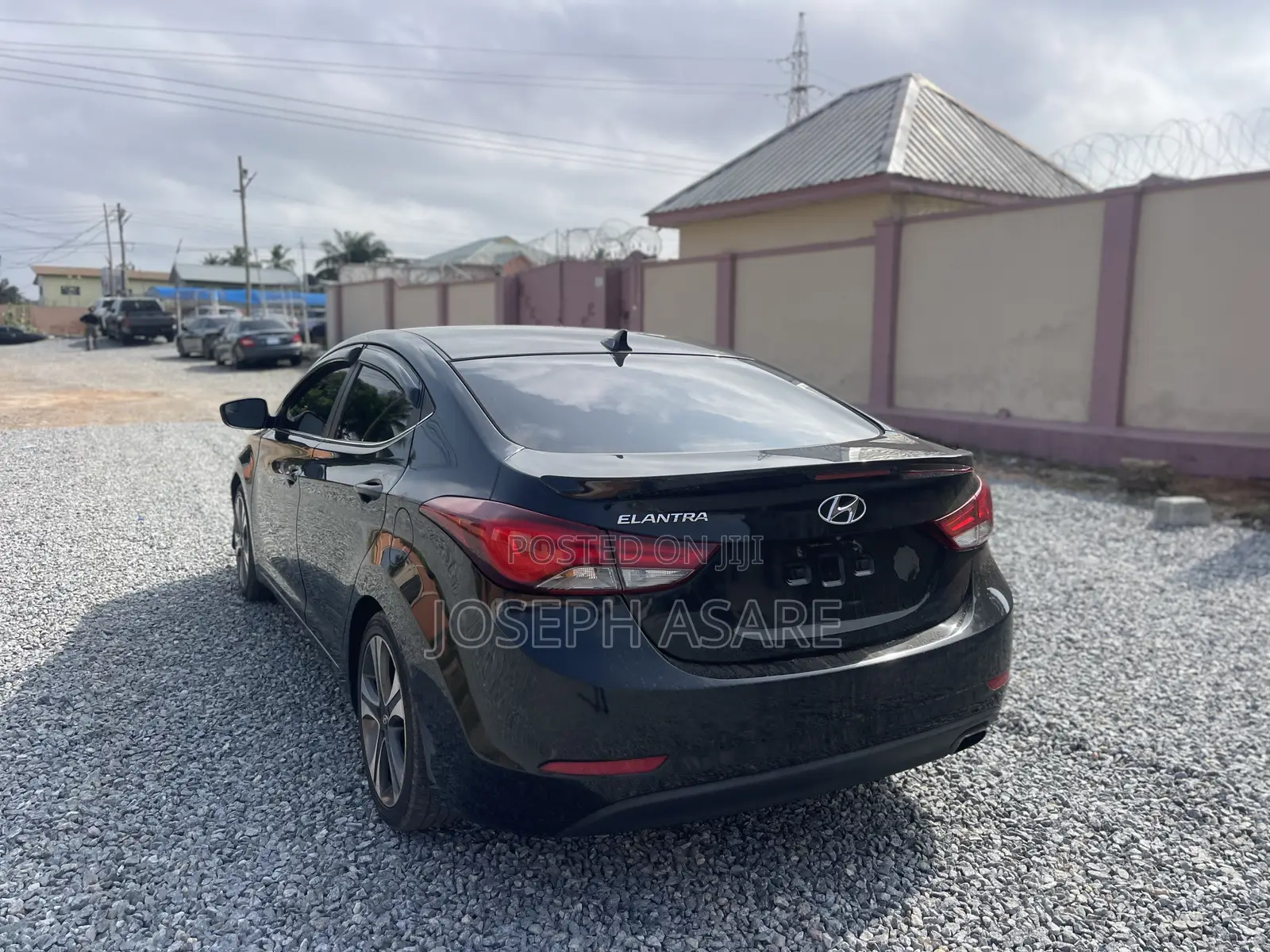 Hyundai Elantra Limited 4dr Sedan (1.8L 4cyl 6A) 2015 Black