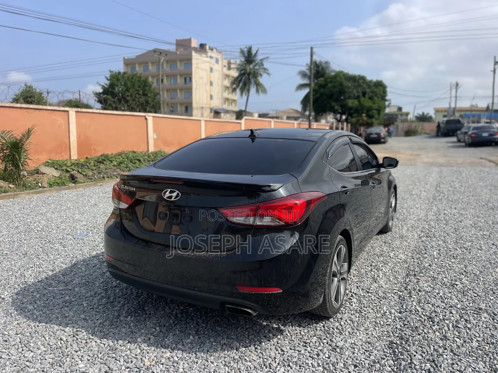 Hyundai Elantra Limited 4dr Sedan (1.8L 4cyl 6A) 2015 Black