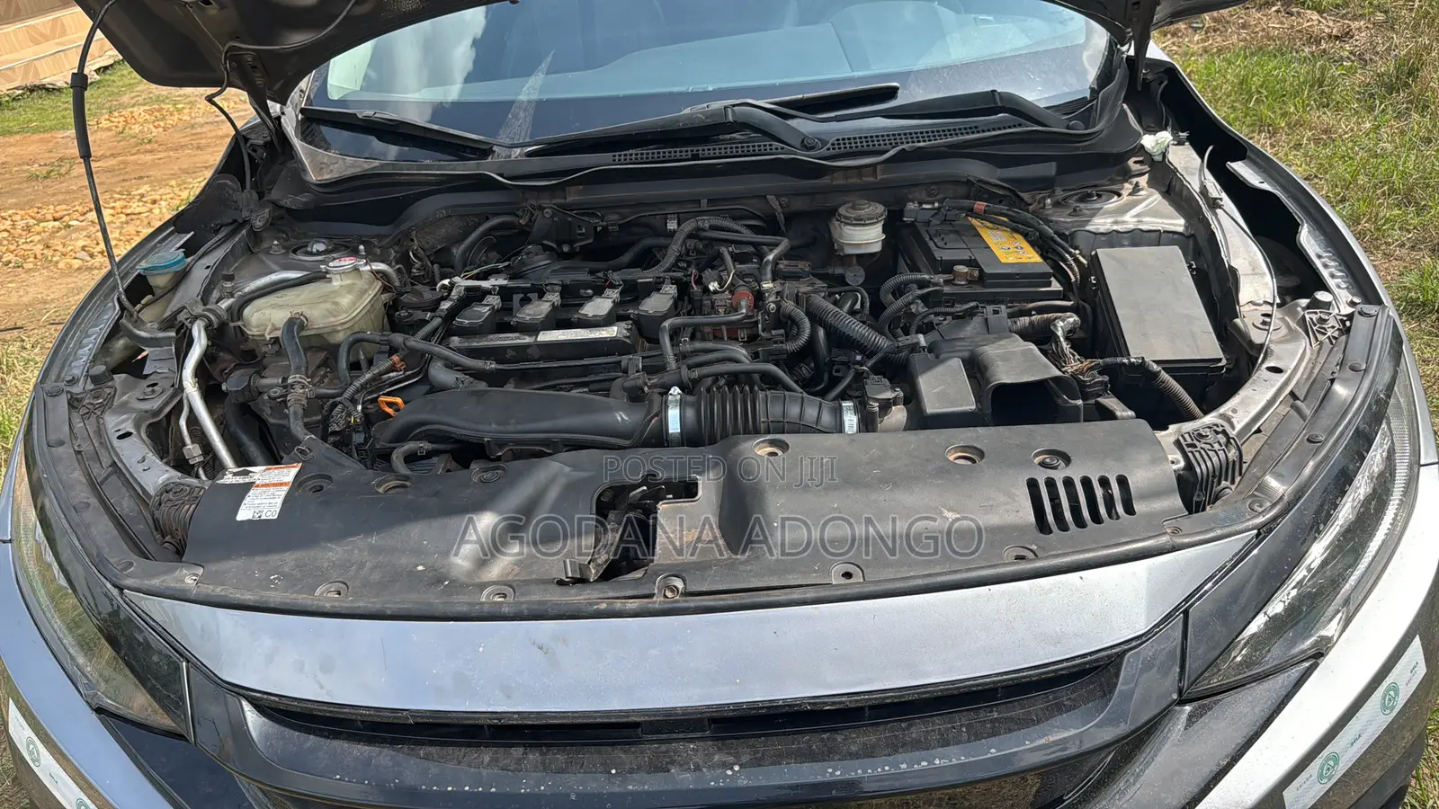 Honda Civic EX-L 4dr Sedan (1.5L 4cyl) 2016 Gray