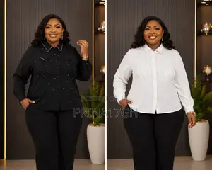 Ladies Button-Down Shirt