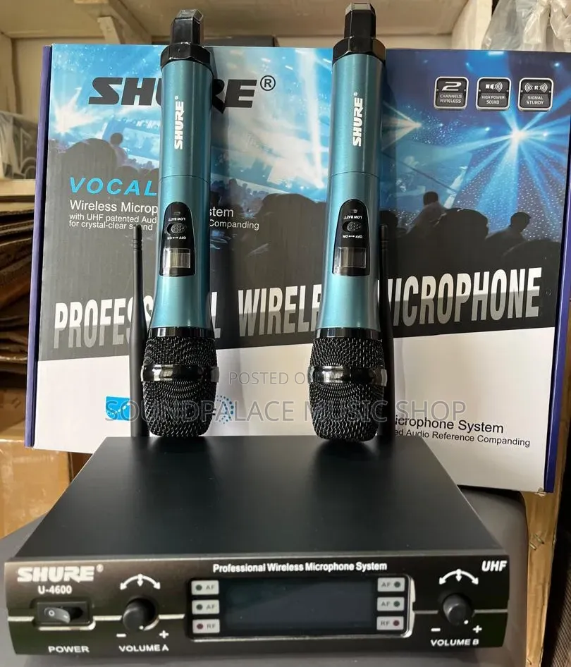 Shure U-4600 Uhf Professional Wireless Microphone