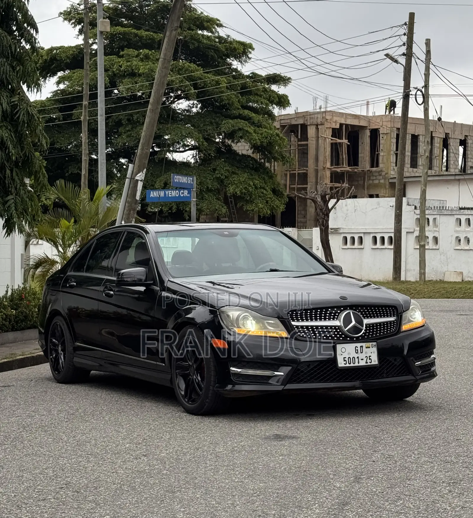 Mercedes-Benz C250 2014 Black