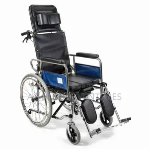 Commode Wheelchair Long Back