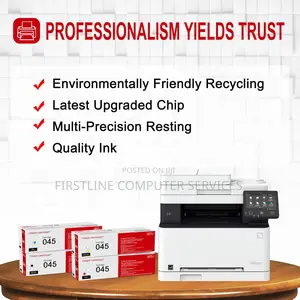 4 Pack 045 Bk/C/M/Y Toner