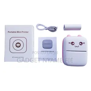 Hd Mini Thermal Inkless Wireless Bluetooth Printer - Phone Compatible