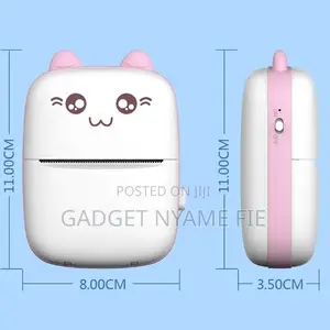 Hd Mini Thermal Inkless Wireless Bluetooth Printer - Phone Compatible