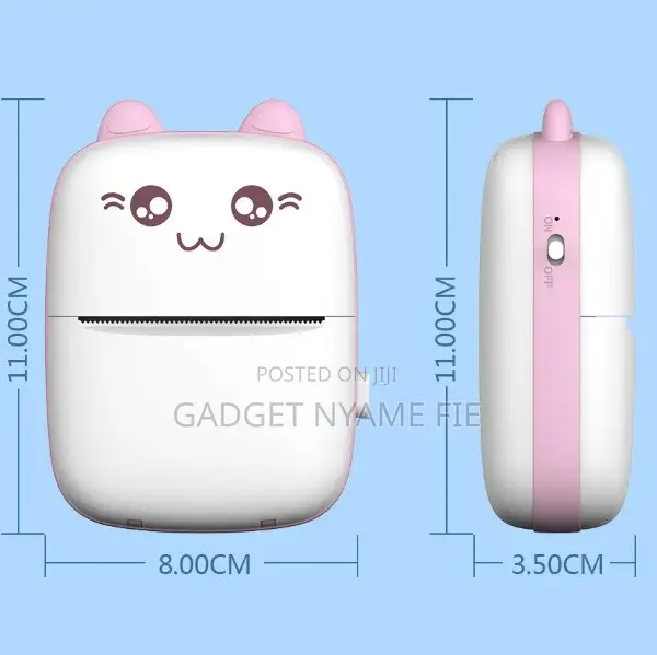 Hd Mini Thermal Inkless Wireless Bluetooth Printer - Phone Compatible