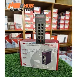 Hikvision Ds-3t1512hp-Si-8p4f 8 Port Gigabit Poe Managed Hi-Poe Switch