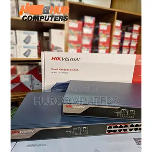 Hikvision Ds-3e1318p-Ei 16 Port Smart Poe Switch