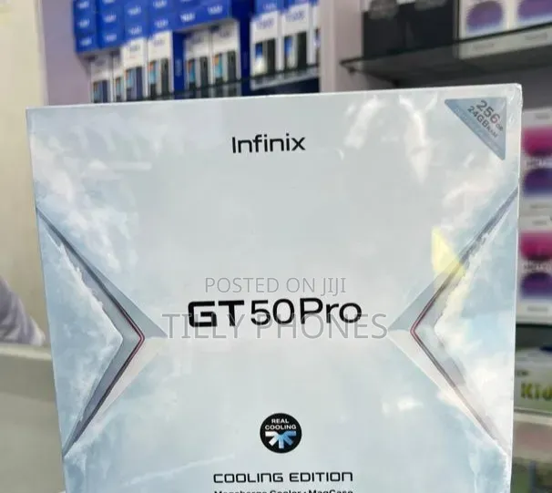 New Infinix GT 50 Pro 256 GB Silver