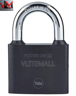 Yale 60mm Iron Padlock Black Y111b/60/132/1