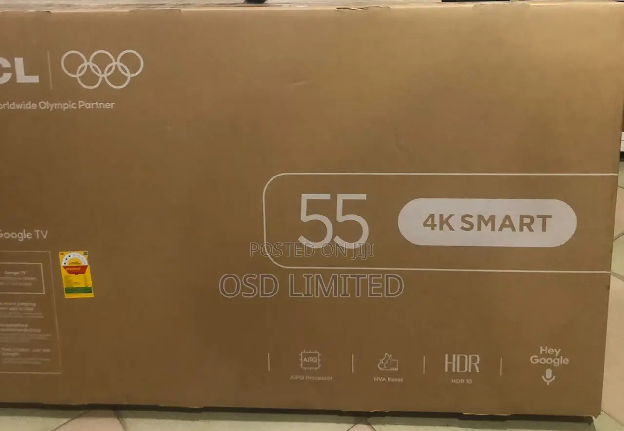 Elegant Frameless: TCL 55" Metallic Bezel-Less Tv