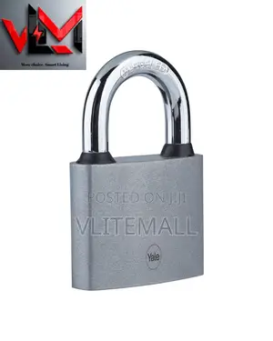 Yale 60mm Iron Padlock Silver Y111s/60/132/1