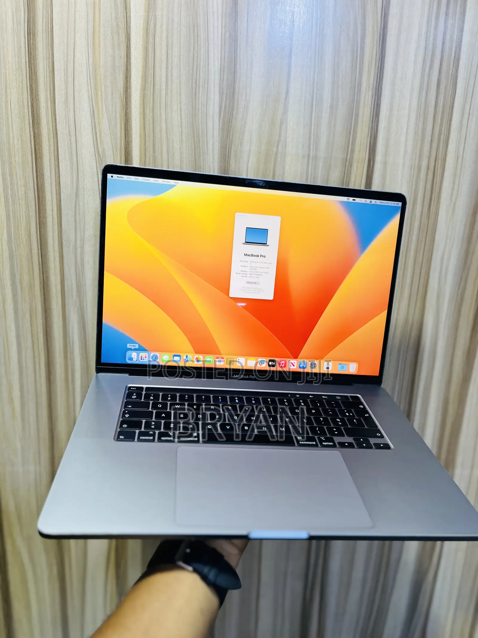 Laptop Apple MacBook Pro 2019 16GB Intel Core i7 SSD 512GB