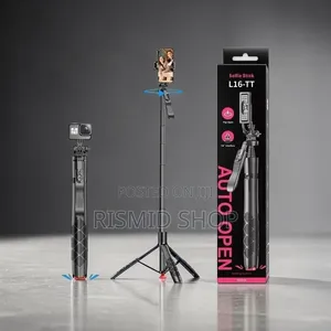 L16-Tt Automatic Pop-Up Selfie Stick Auto-Open Phone Tripod Stand
