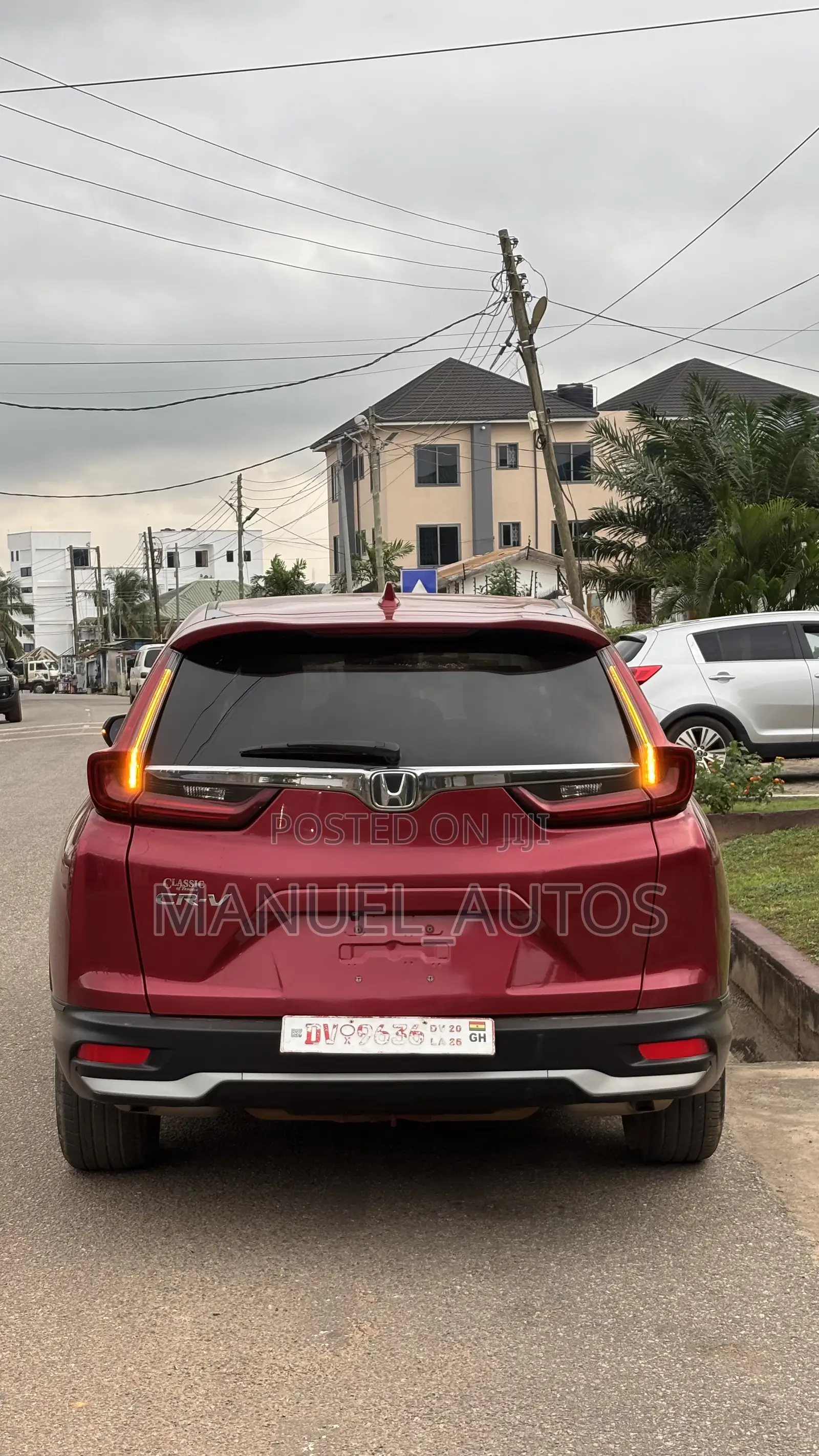 Honda CR-V EX AWD 2020 Red