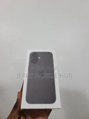New Apple iPhone 16 256 GB Black
