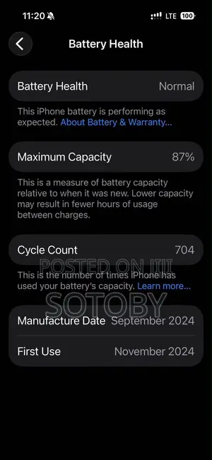 Apple iPhone 16 256 GB Black