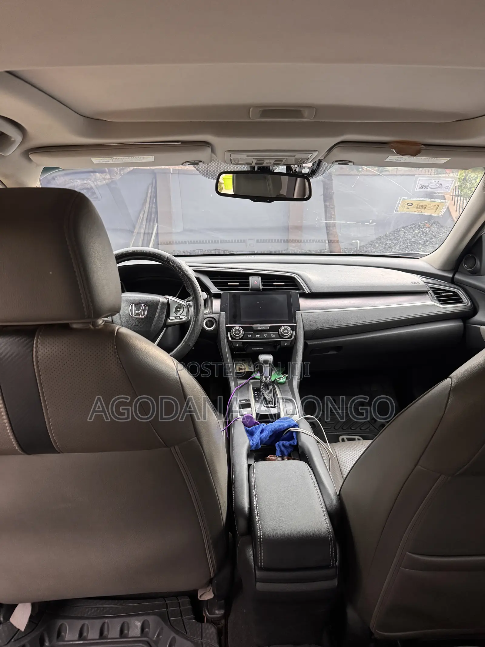 Honda Civic EX-L 4dr Sedan (1.5L 4cyl) 2016 Gray