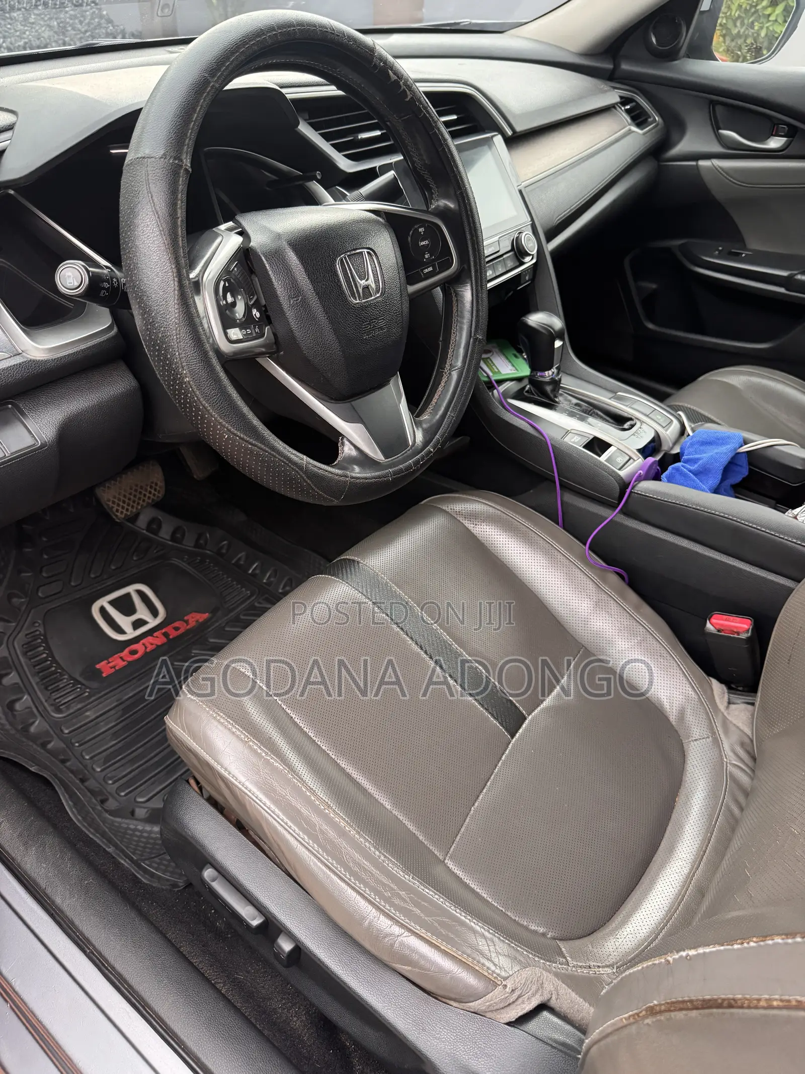 Honda Civic EX-L 4dr Sedan (1.5L 4cyl) 2016 Gray