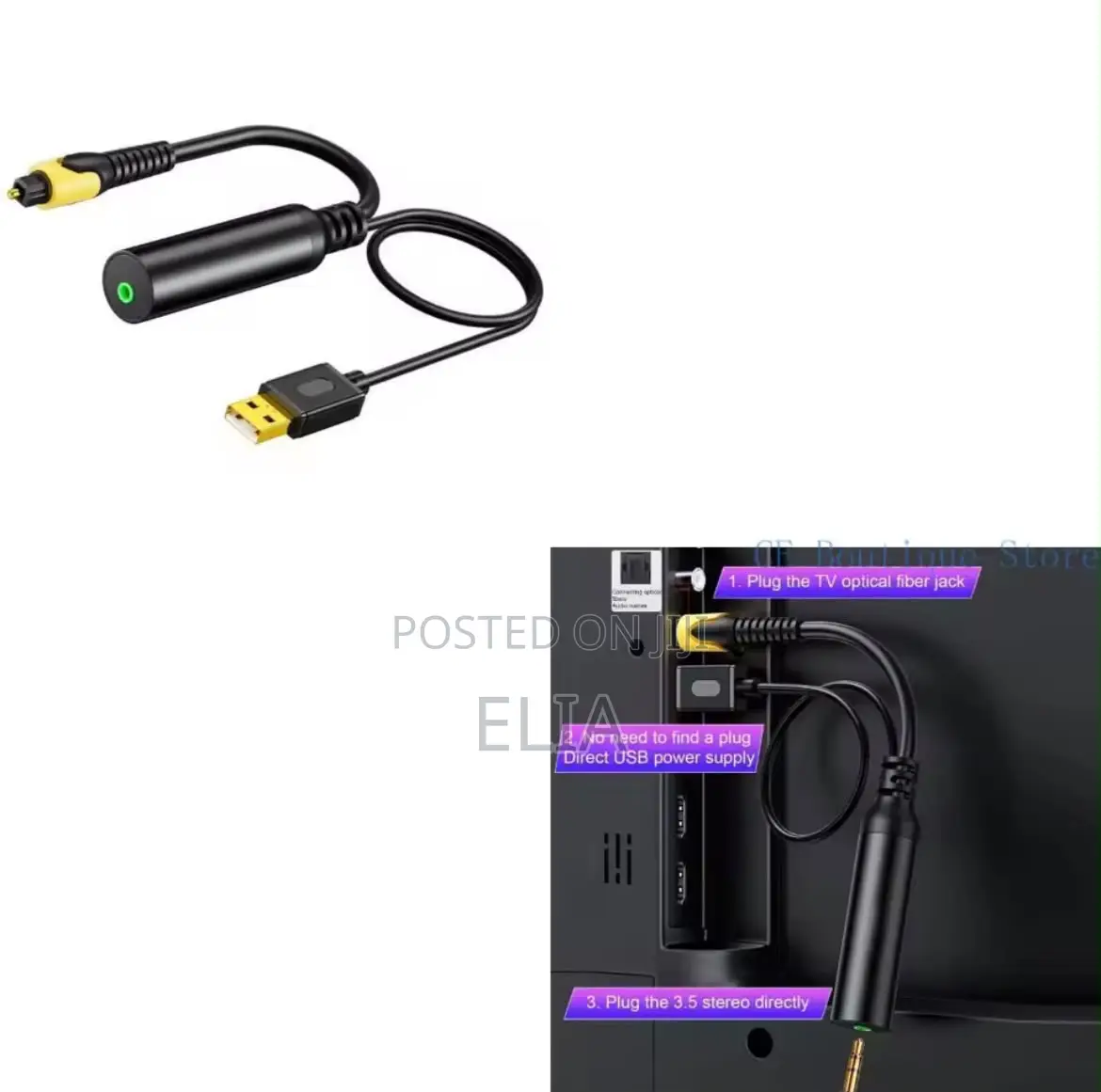 Optical Cable for TV and Soundbar