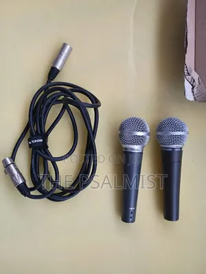 Proel Dm 580 Dynamic Cardioid Microphone Shure Sm58 Microphone