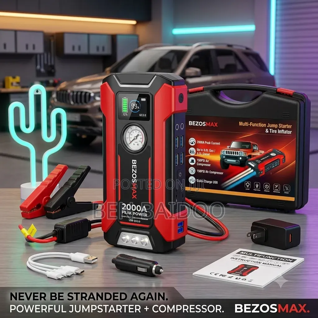 Car Jumpstart Kit (Authentic)