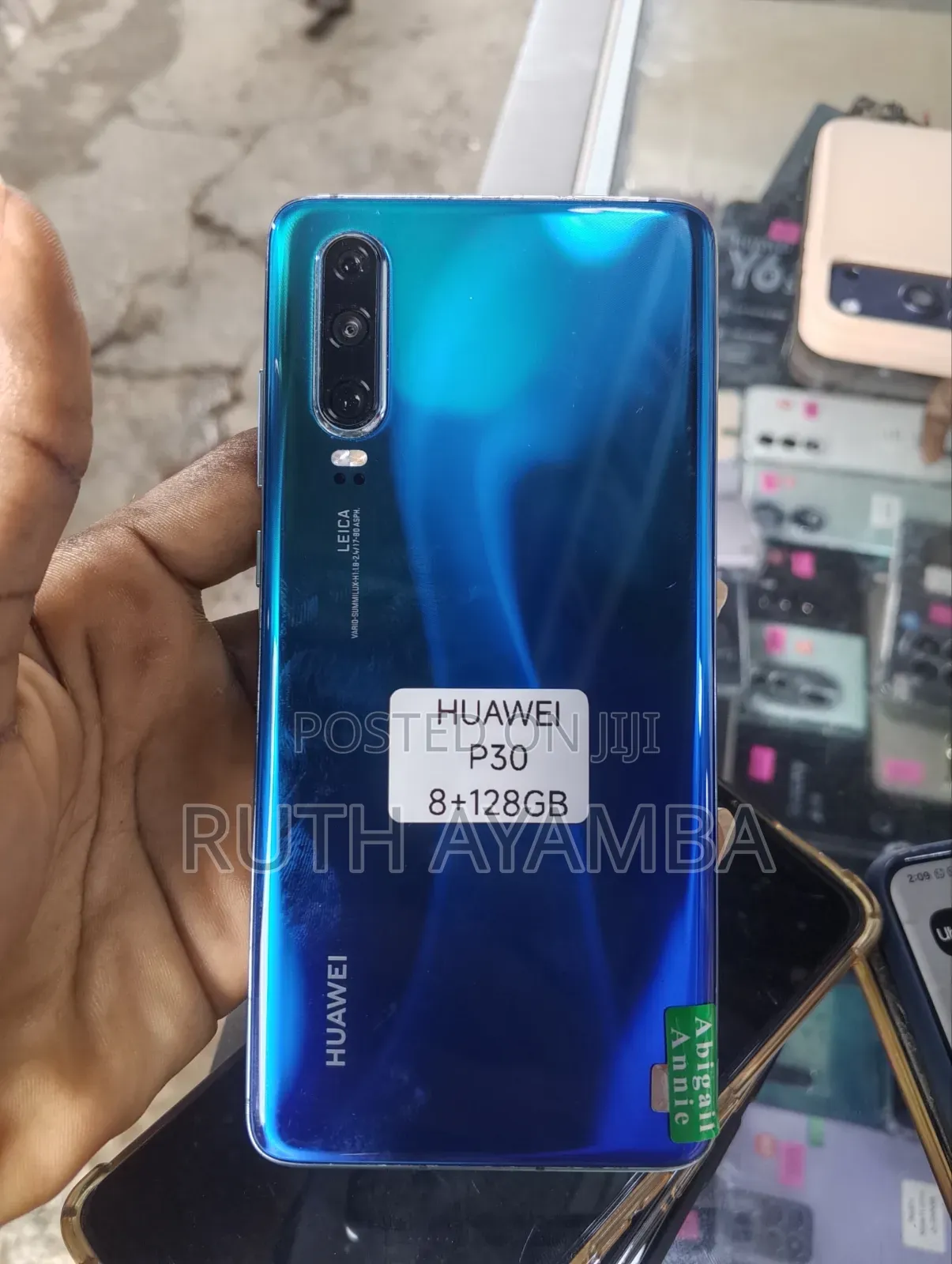 New Huawei P30 128 GB Blue