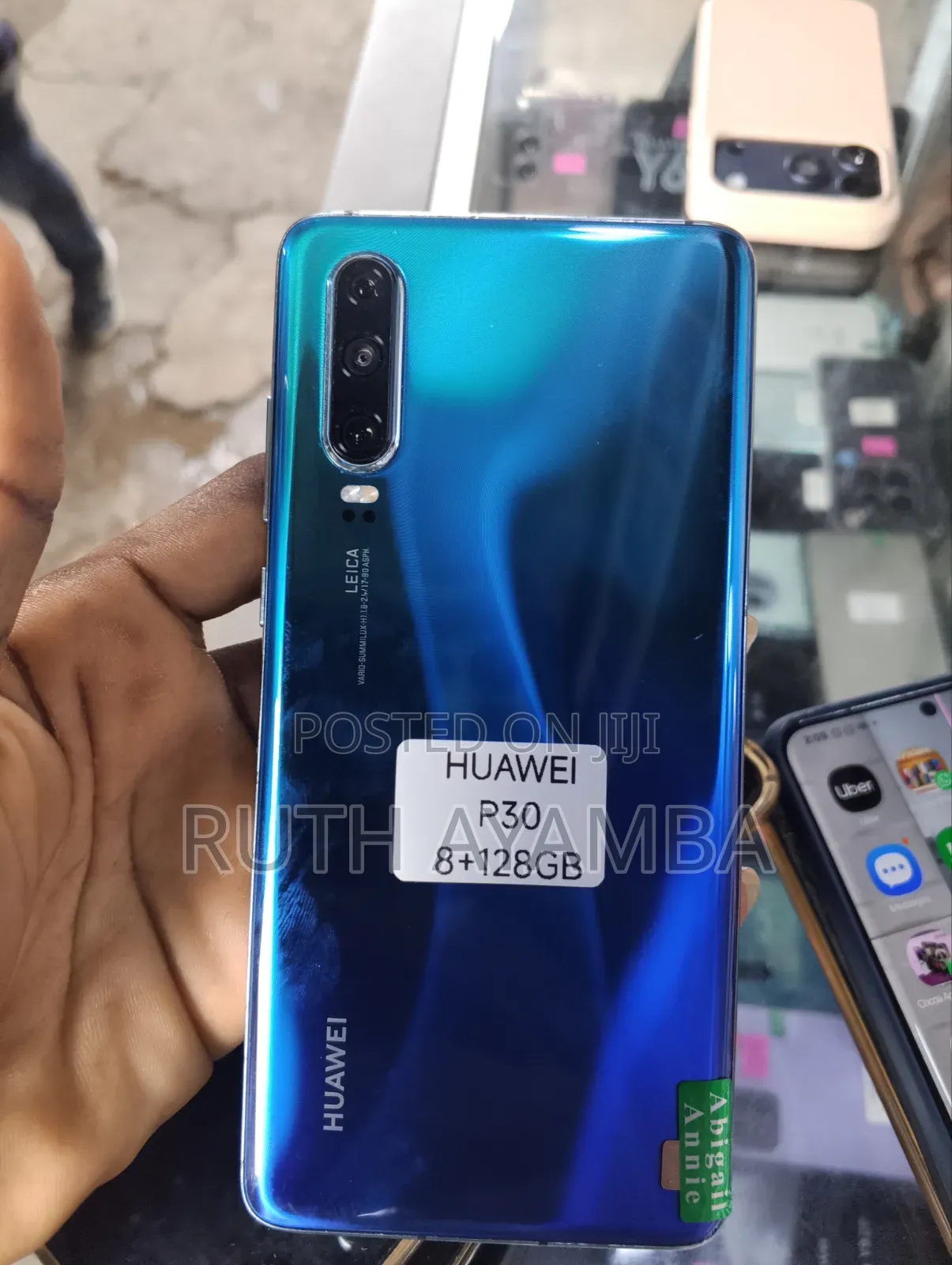 New Huawei P30 128 GB Blue