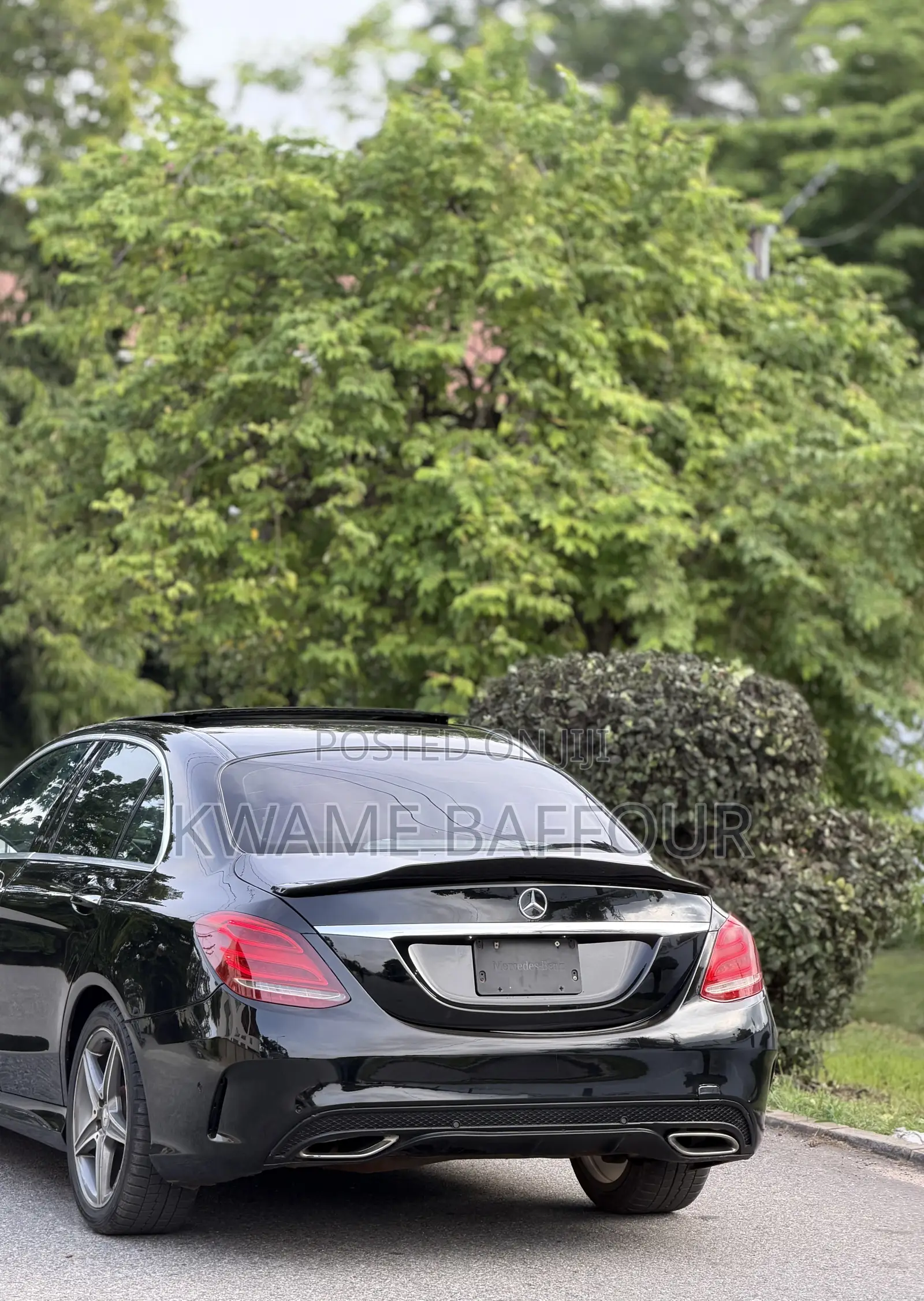 Mercedes-Benz C300 2017 Black