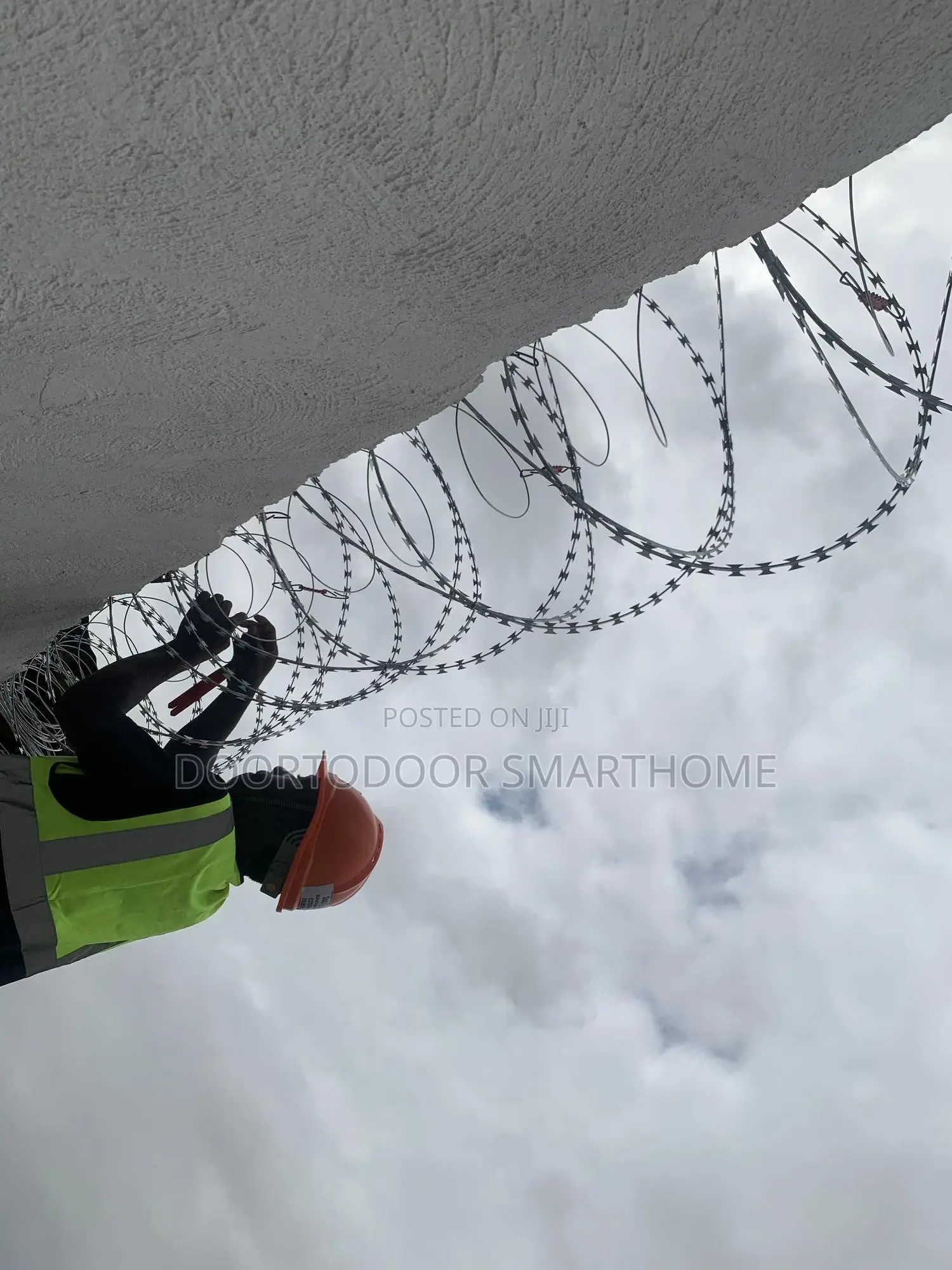 Razor Mesh Electric Fence Installation