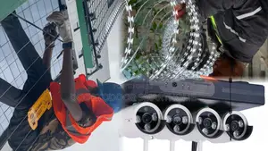 Razor Mesh Electric Fence Installation