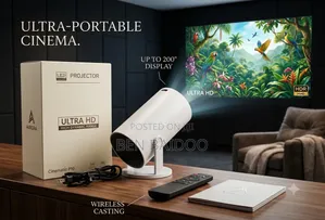 Ultra Hd Smart Projector (Portable Cinema)