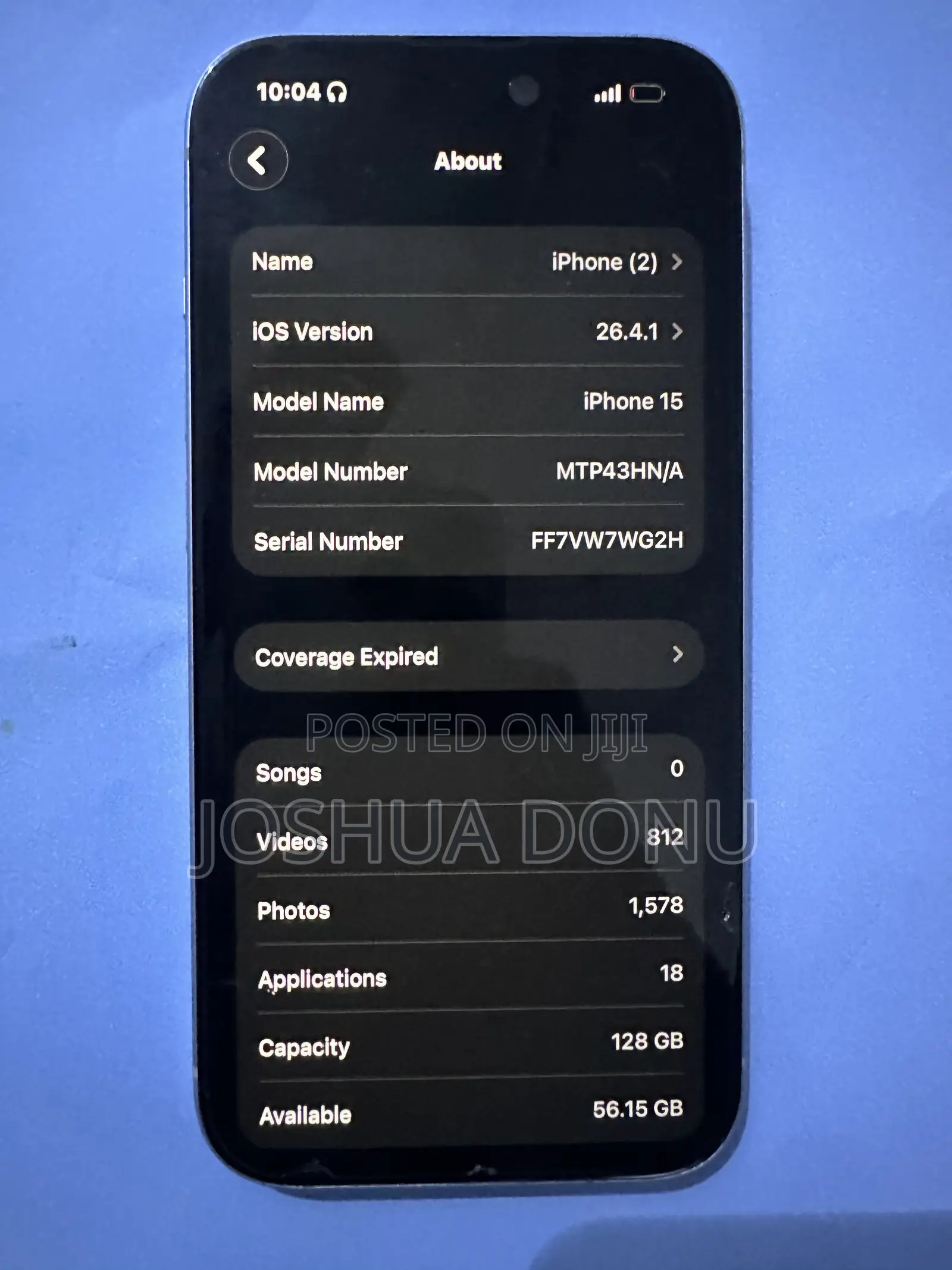 Apple iPhone 15 128 GB White