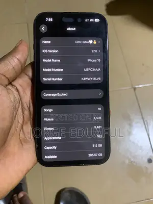 Apple iPhone 15 512 GB Black