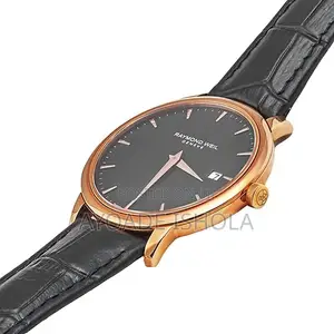 New Raymond Toccata Men's Black Watch - 5488-Pc5-20001