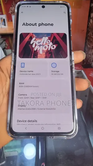 New Motorola Razr 40 Ultra 256 GB Gray