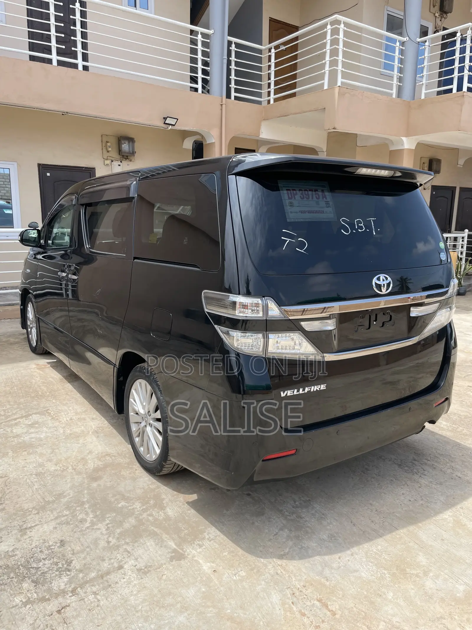 Toyota Vellfire 2013 Black