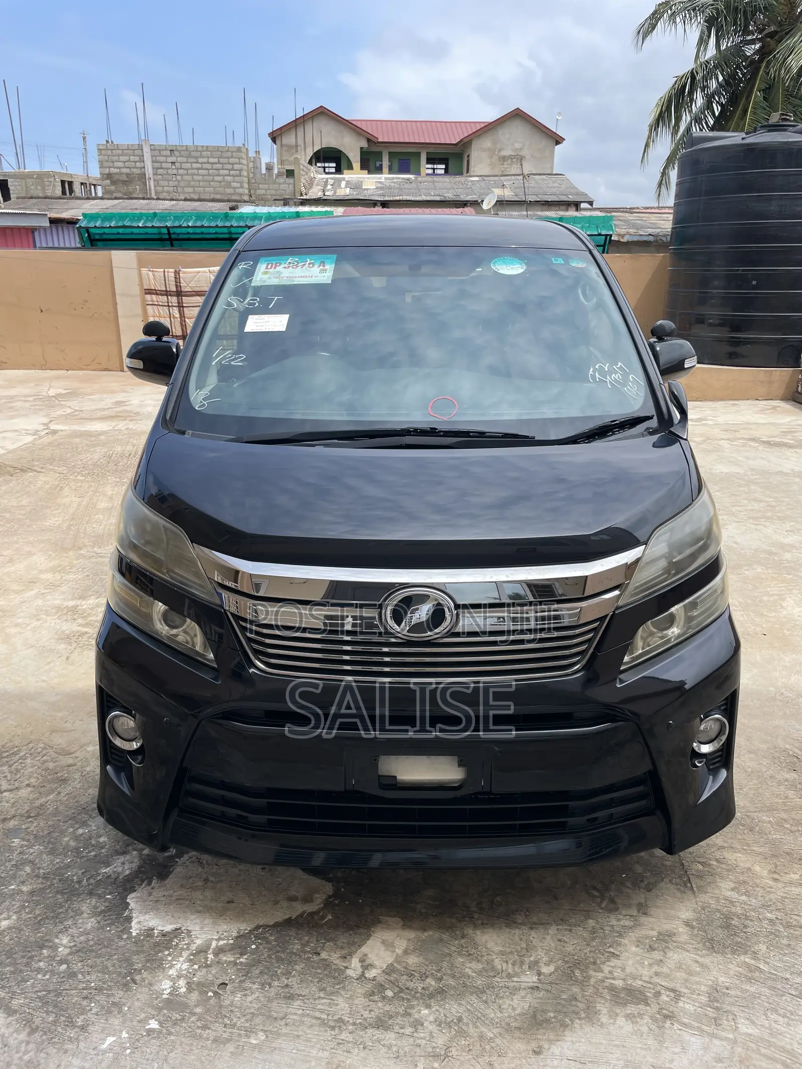 Toyota Vellfire 2013 Black