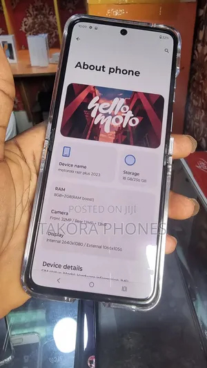 New Motorola Razr 40 Ultra 256 GB Gray