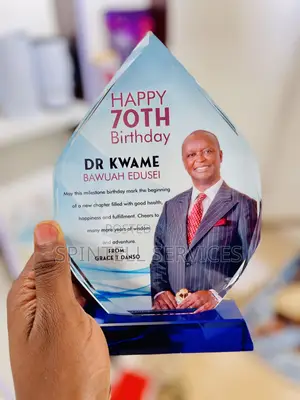 Award Crystal Plaque Citations