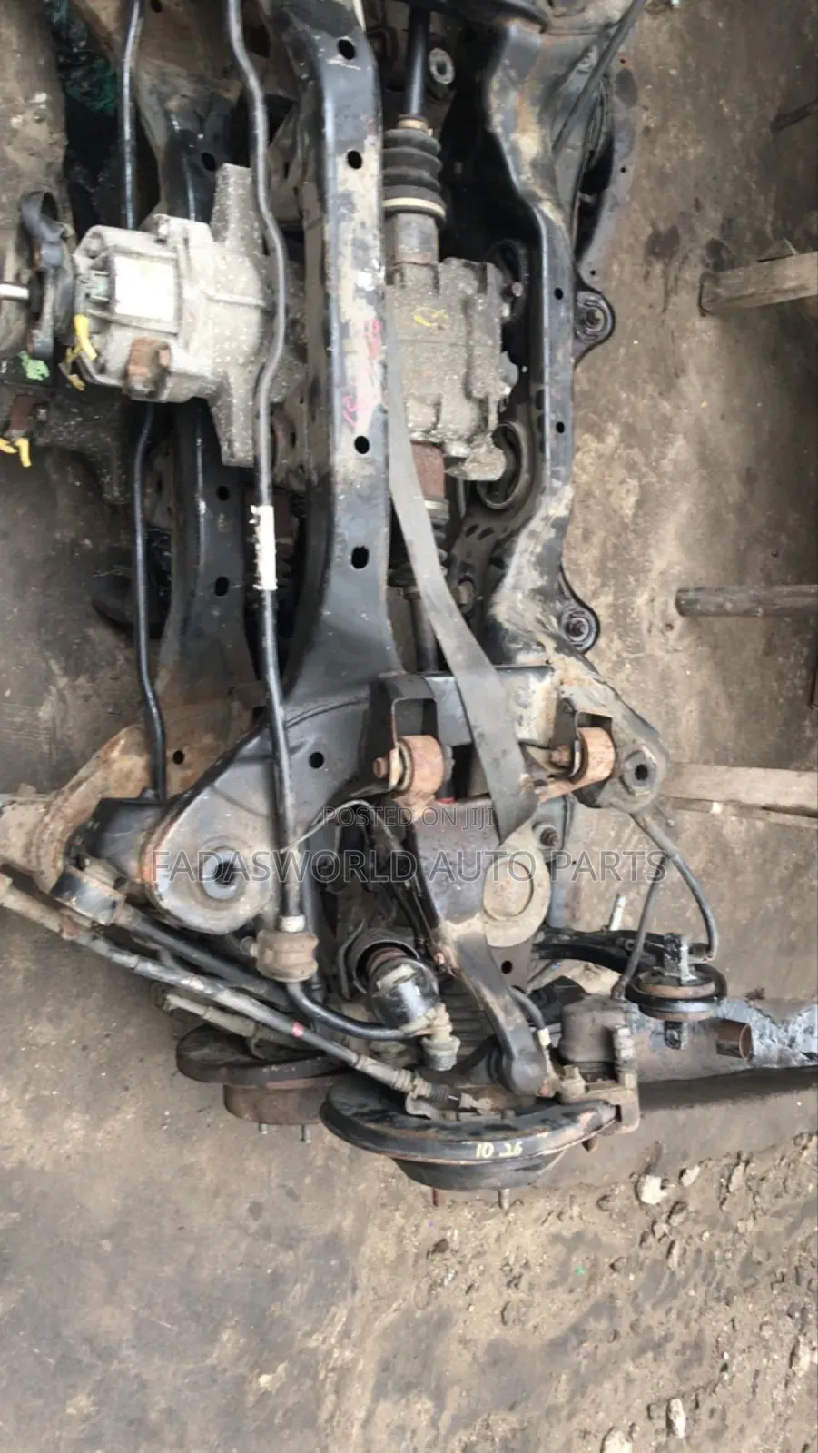 2014 Hyundai Santa Fe Back Axle Complete